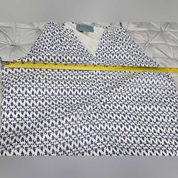 🤩Host Pick❤️Anthropologie Skies Are Blue Halter Dress Womem's Size Medium - Picture 6 of 9